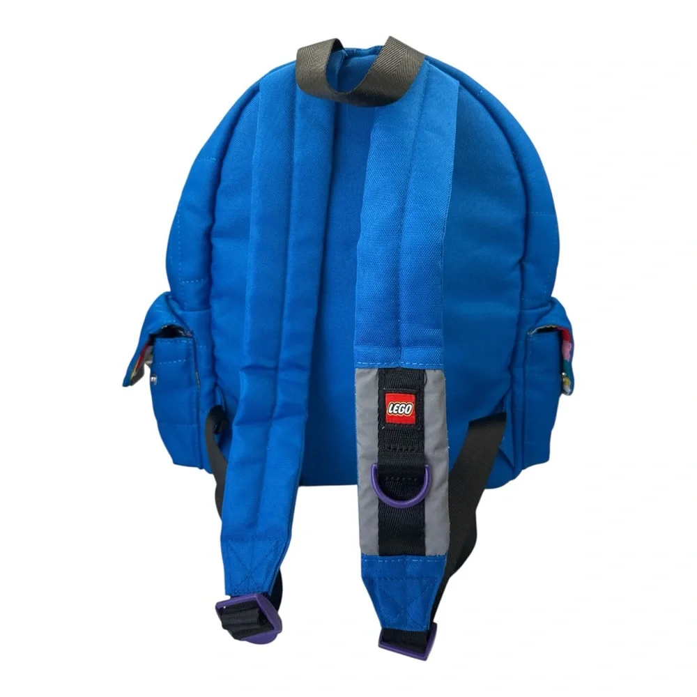 Lego X Target Blue Backpack - Quilted Backpack Limited‎ Edition